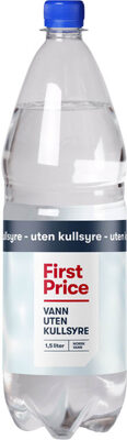 Vann u/Kullsyre 1,5l First Price