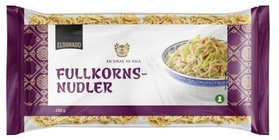 Fullkornsnudler 250g Eldorado front packaging