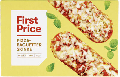 Pizzabaguette m/Skinke 2x125g First Price