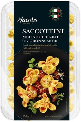 Saccottini Biff og Grønnsaker 250g Jacobs
