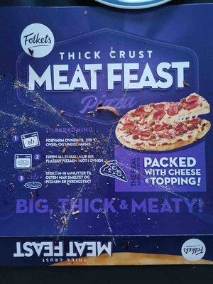 Pizza Meat Feast Thick Crust