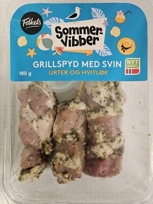 Sommervibber Grillspyd med svin