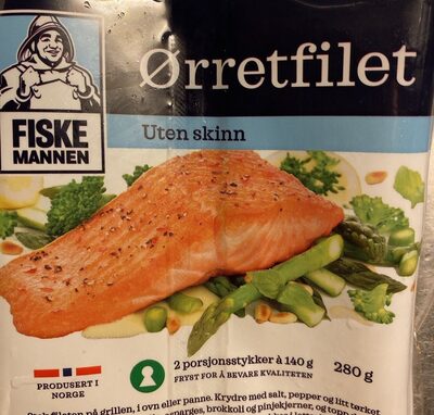 Ørretfilet Uten Skinn