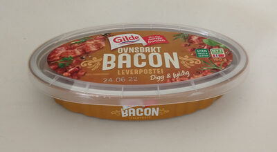 Gilde Ovnsbakt Leverpostei med Bacon 180g