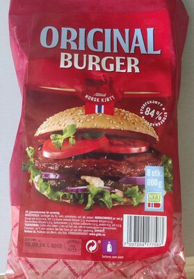 Gilde Original Burger 800g