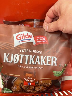 KJØTTKAKER front packaging