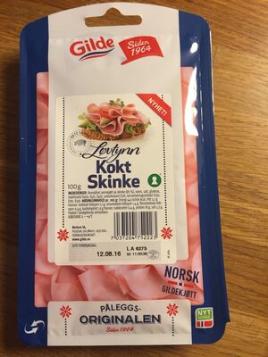 Løvtynn kokt skinke