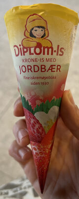 ice cream cone, strawberry