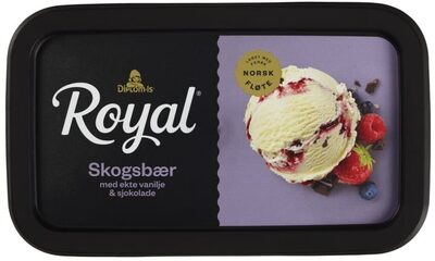 Royal Is Skogsbær&Sjokolade 0.9l Diplom-Is