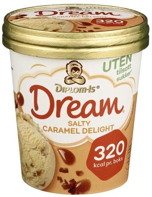 Salty Caramel Delight Uten Tilsatt Sukker, 0,5 l