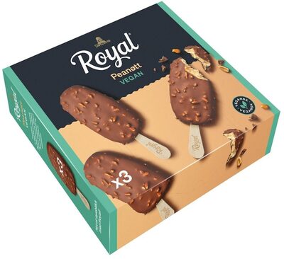 Royal Peanøtt Vegan 3 stk, 270 ml