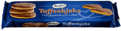 Toffee Kjeks 133g Berthas