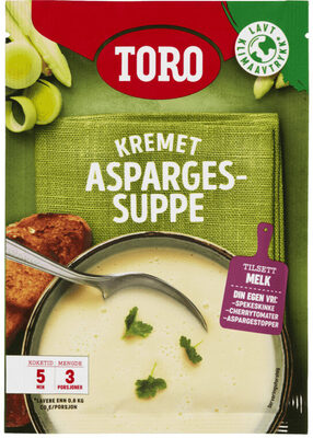 Aspargessuppe Kremet Toro