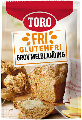 Melblanding Grov glutenfri 415g Toro