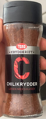 Chili spice mix front packaging