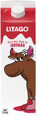 Litago Melk med Jordbærsmak 0,5l