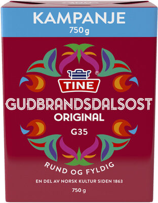 Tine Gudbrandalsost 750g