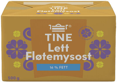 Tine Fløtemysost Lett 16% fett 500g