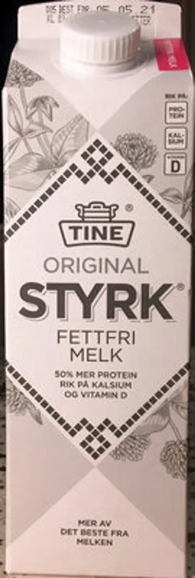 Fettfri Melk front packaging