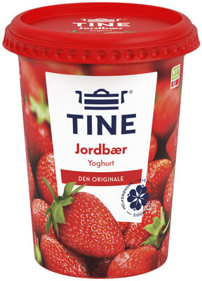 Tine Yoghurt Jordbær 500g