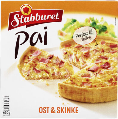 Pai Ost&Skinke 650g Stabburet