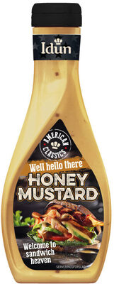 Honey Mustard Dressing 267g Idun front packaging