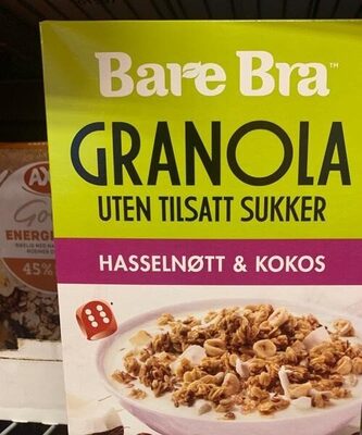 Granola Hasselnøtt & Kokos