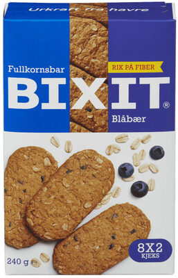 Sætre Bixit Fullkornsbar Blåbær 240g