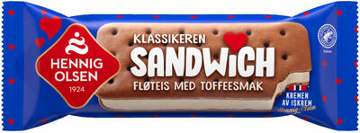 Sandwich Toffee 110ml Hennig-Olsen