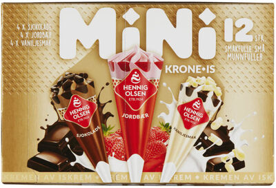 Krone-Is Mini 12stk Hennig-Olsen