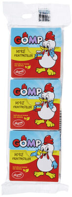 Brynild Gomp Fruktpastiller 3pk 75g
