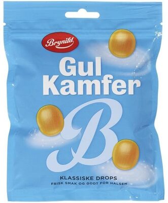 Gul Kamfer 170g Brynild front packaging