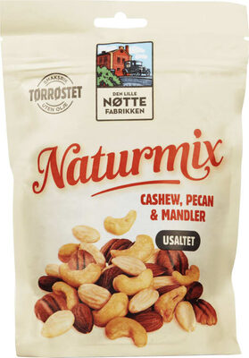 Naturmix Nøtter u/Salt 160g Dln