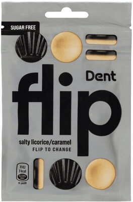 Dent Flip Licorice & Caramael 30g