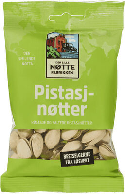 Den Lille Nøttefabrikken Pistasj med Skall 70g