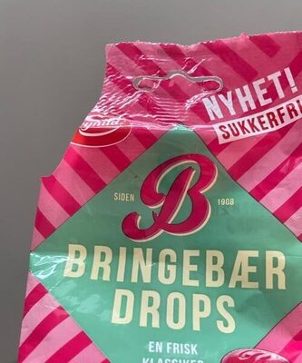Bringebærdrops