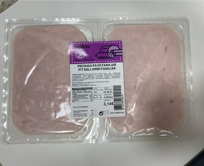 Pechuga pavo familiar