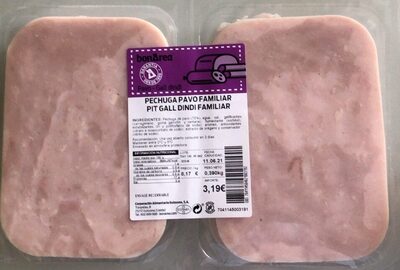 Pechuga pavo familiar