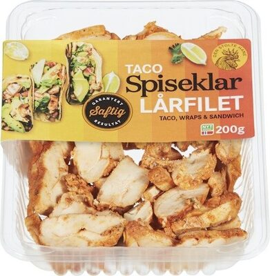 Kylling Lårfilet Stekt & Spiseklar Taco 200 g