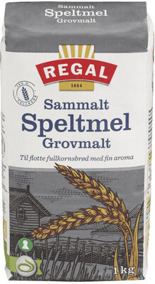 Regal Spelt Sammalt Grovt Mel 1000g