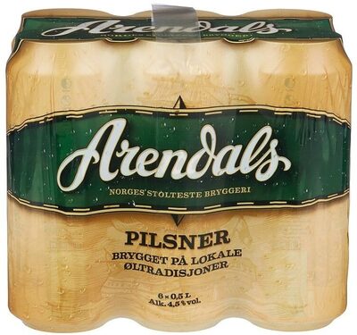 Arendals Pilsner 6x0,5l, 3 l