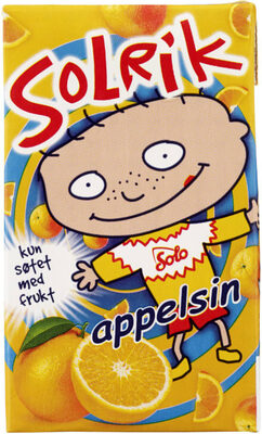 Solrik Appelsin Lettere 0,25l