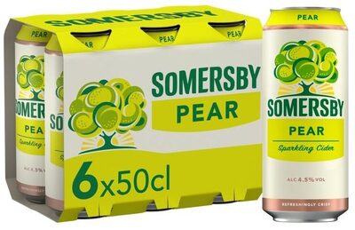 Somersby Pære 6 x 0,5l, 3 l