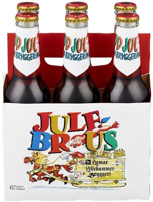 Hamar Julebrus 6 x 0,33l, 1,98 l