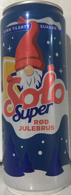 Solo Super Rød Julebrus