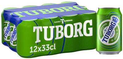 Tuborg Grønn 0,33lx12 boks