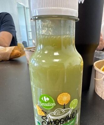 Smoothie Ananas Kiwi Citron vert