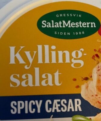 Kylling salat spicy Cæsar