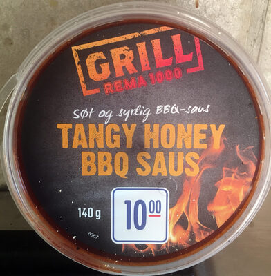 Tangy honey BBQ saus