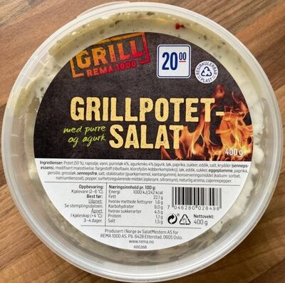 Grillpotetsalat
